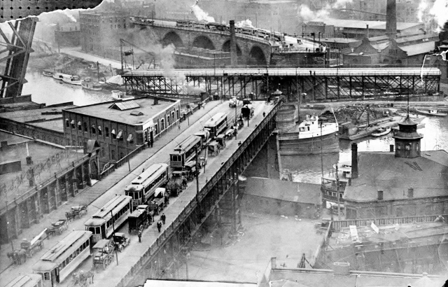 Streetcars on the Viaduct