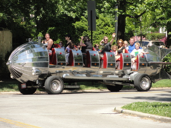 A Ride on the Rocket Car