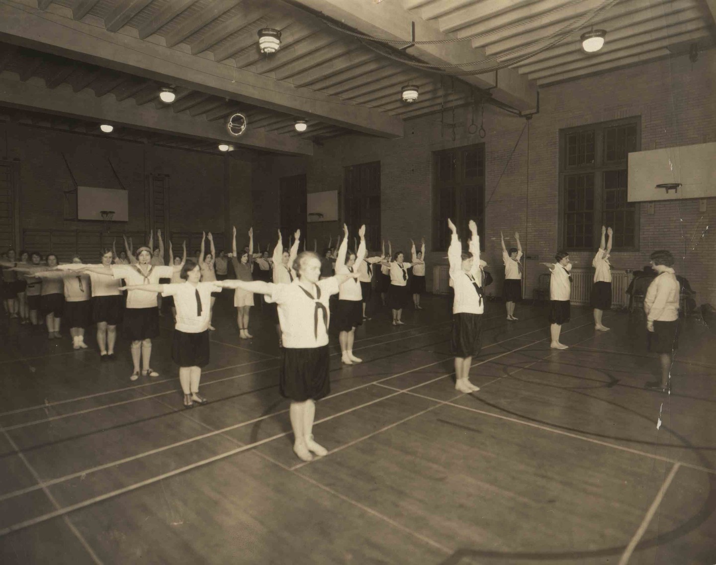 Women's Gym Class, 1928
