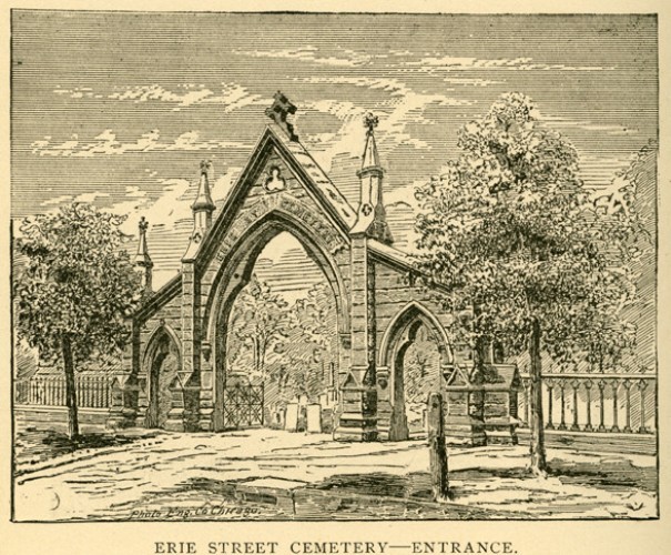 Erie Street Cemetery Entrance