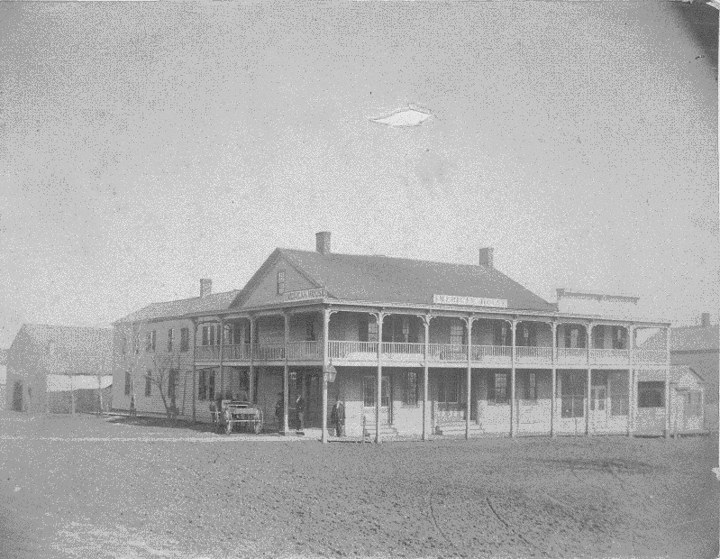 American Hotel, ca. 1872