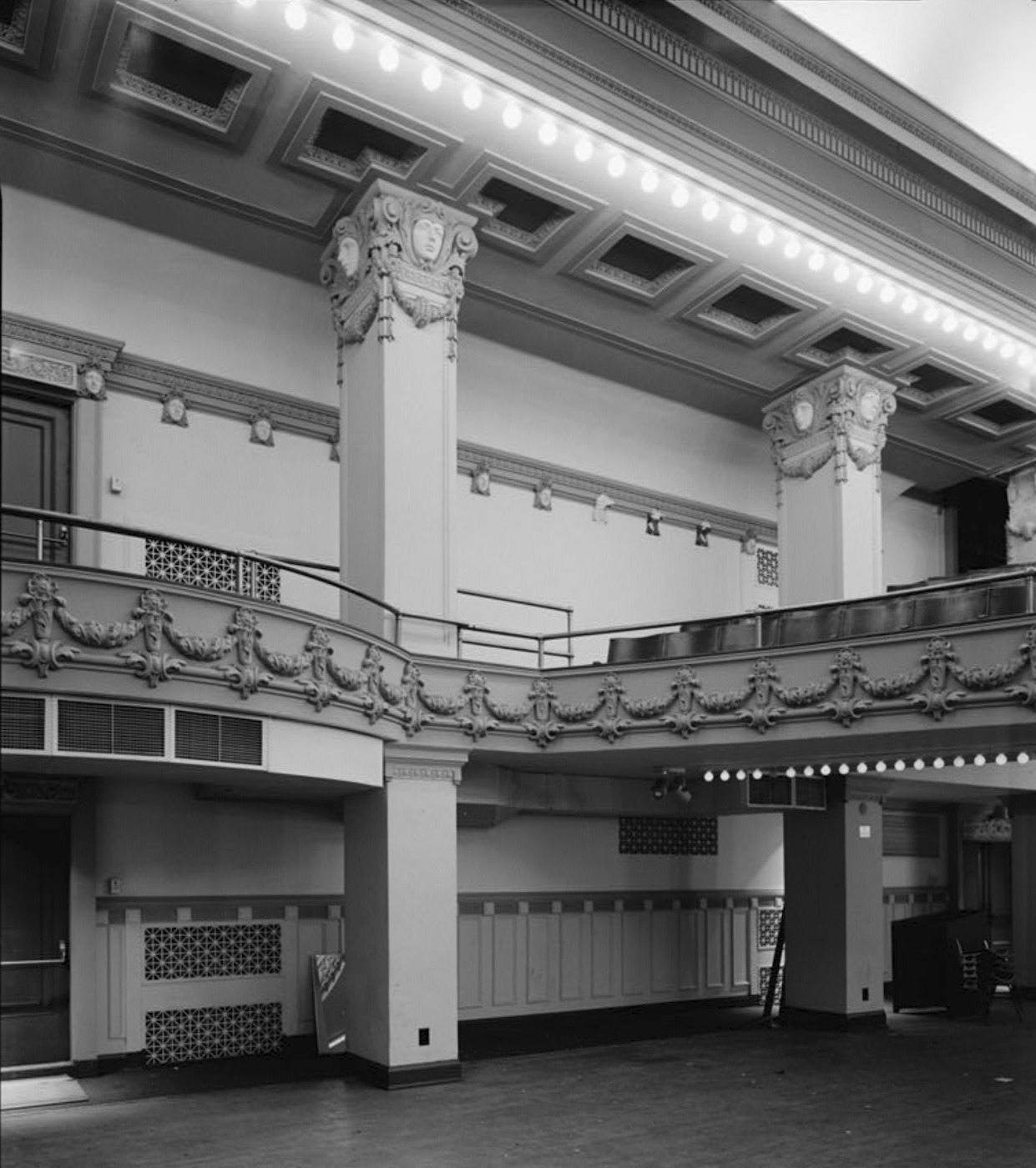 View of the Rear of the Auditorium