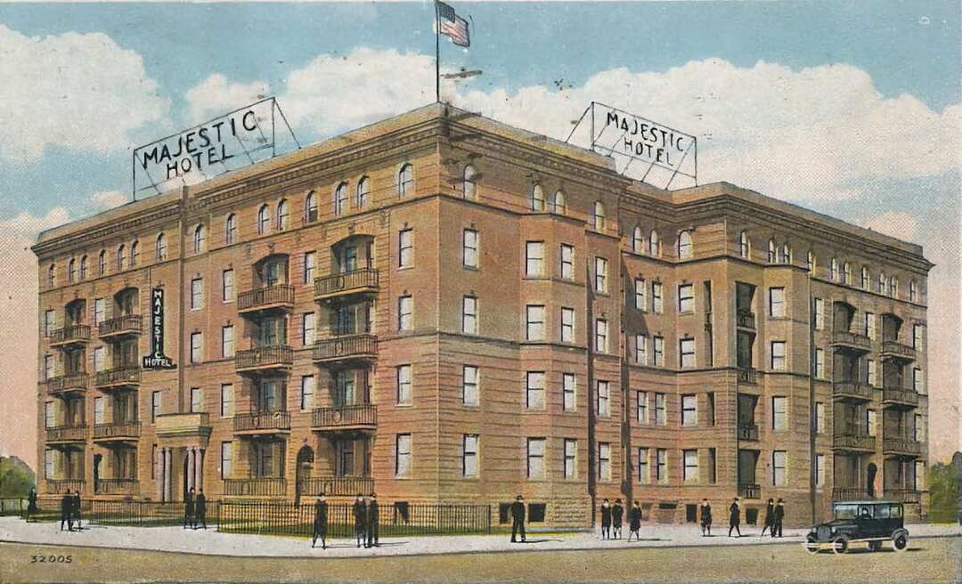 Majestic Hotel Postcard