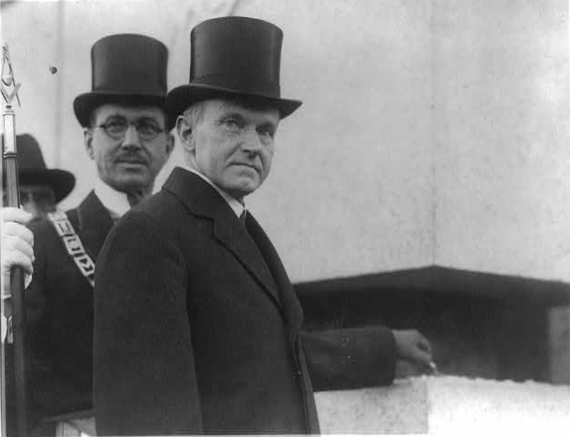 President Calvin Coolidge, 1923