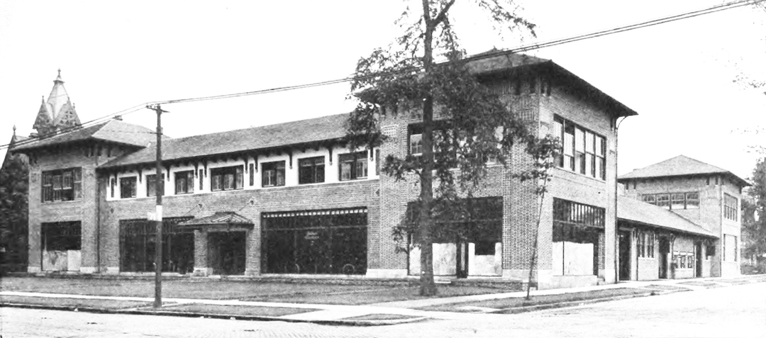 The Baker Electric Showroom in 1911