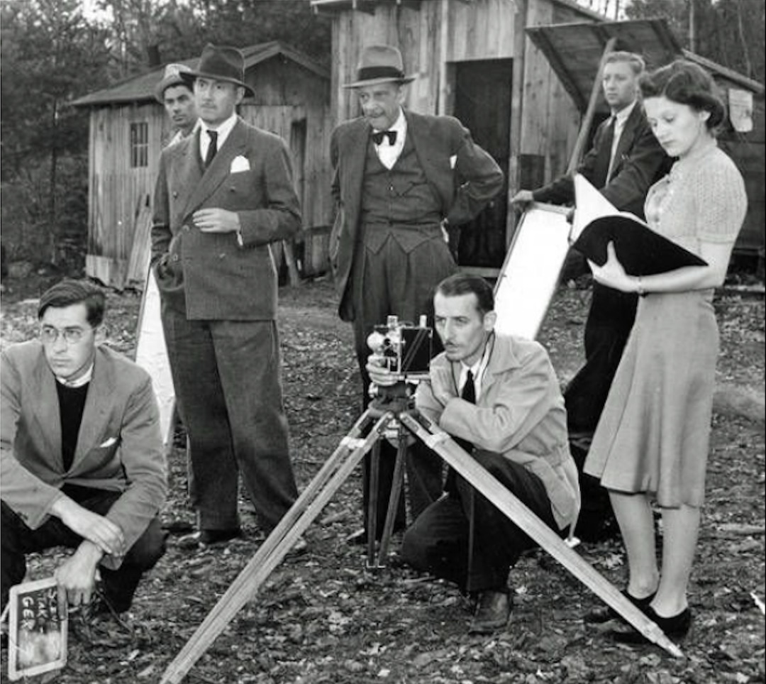 Ray and Betty Culley working together (circa 1940)