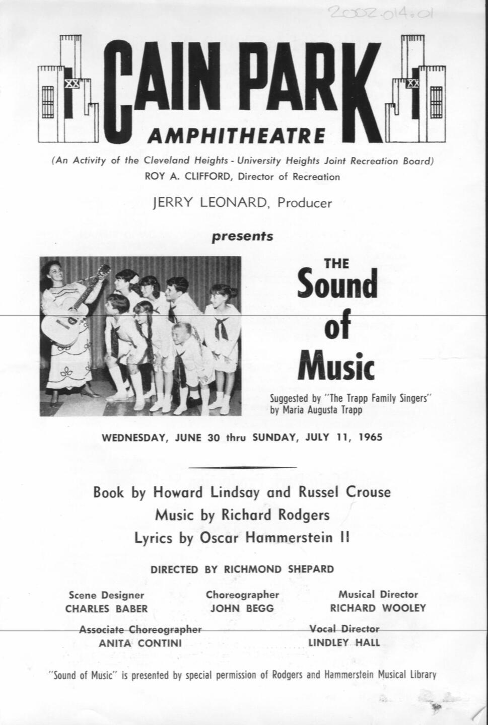 "The Sound of Music," 1965