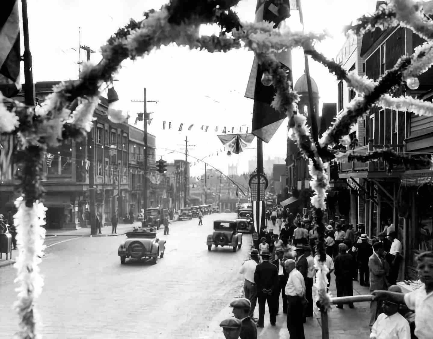Mayfield Road, Facing West, 1930