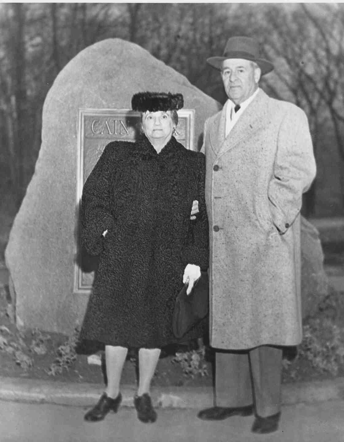 Frank & Alma Cain, ca. 1945