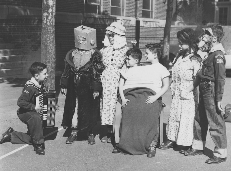 Freak Show at Shaker Carnival, 1951 