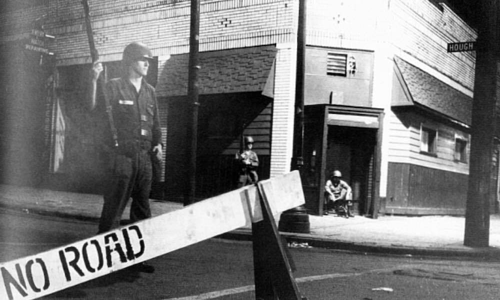 National Guard Outside Seventy Niners’ Café