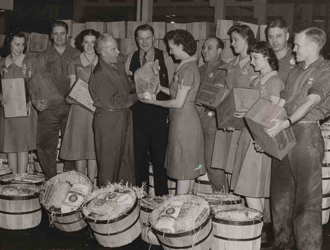 Christmas Turkeys, 1942