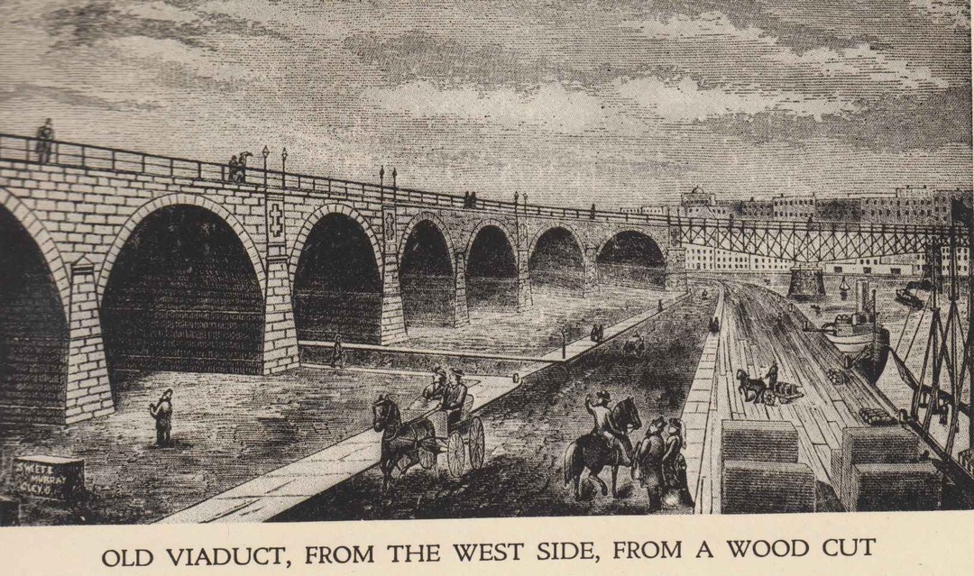 Superior Viaduct, 1878